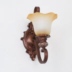 Rhodenella Glass Wall Light-Moonnatur