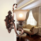 Rhodenella Glass Wall Light-Moonnatur