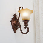 Rhodenella Glass Wall Light-Moonnatur