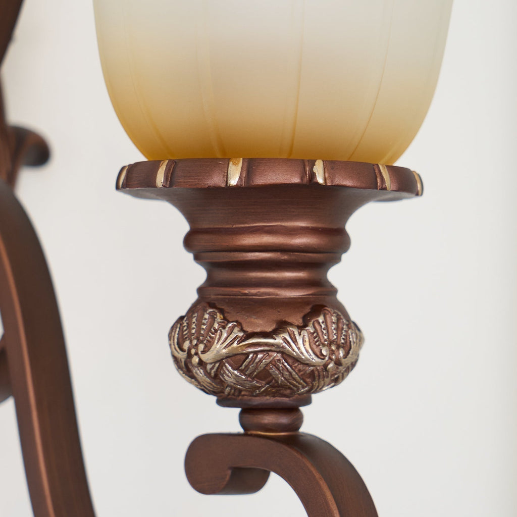 Rhodenella Glass Wall Light-Moonnatur