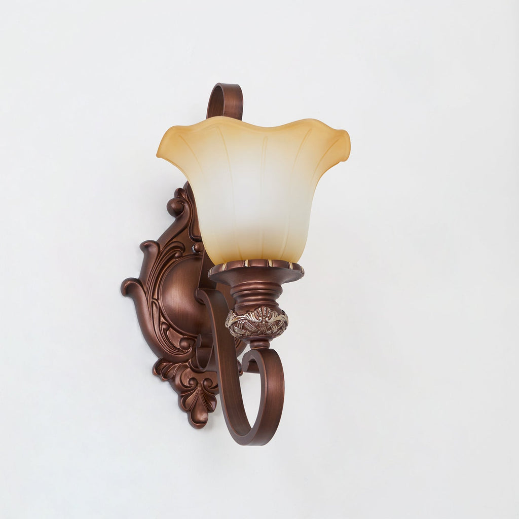 Rhodenella Glass Wall Light-Moonnatur