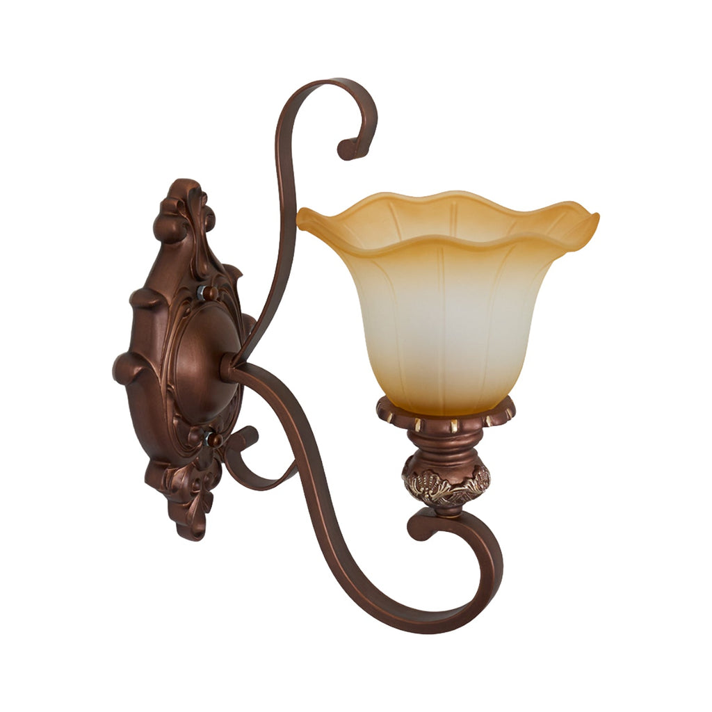 Rhodenella Glass Wall Light-Moonnatur
