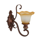 Rhodenella Glass Wall Light-Moonnatur