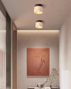 Larenlark Travertine Ceiling Light-Moonnatur