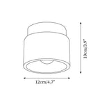 Larenlark Travertine Ceiling Light-Moonnatur