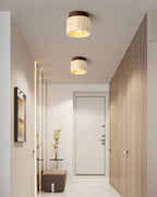 Larenlark Travertine Ceiling Light-Moonnatur