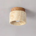 Larenlark Travertine Ceiling Light-Moonnatur