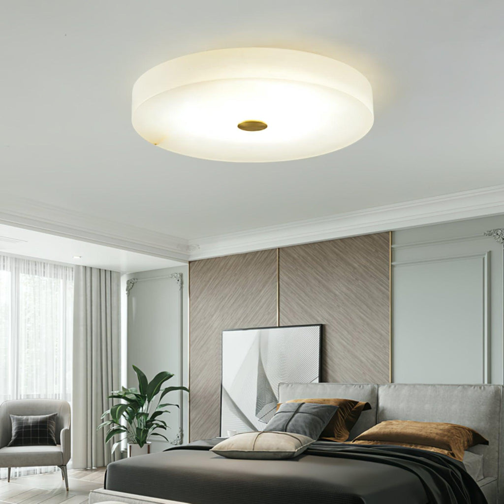Ferrowara Alabaster Ceiling Light-Moonnatur