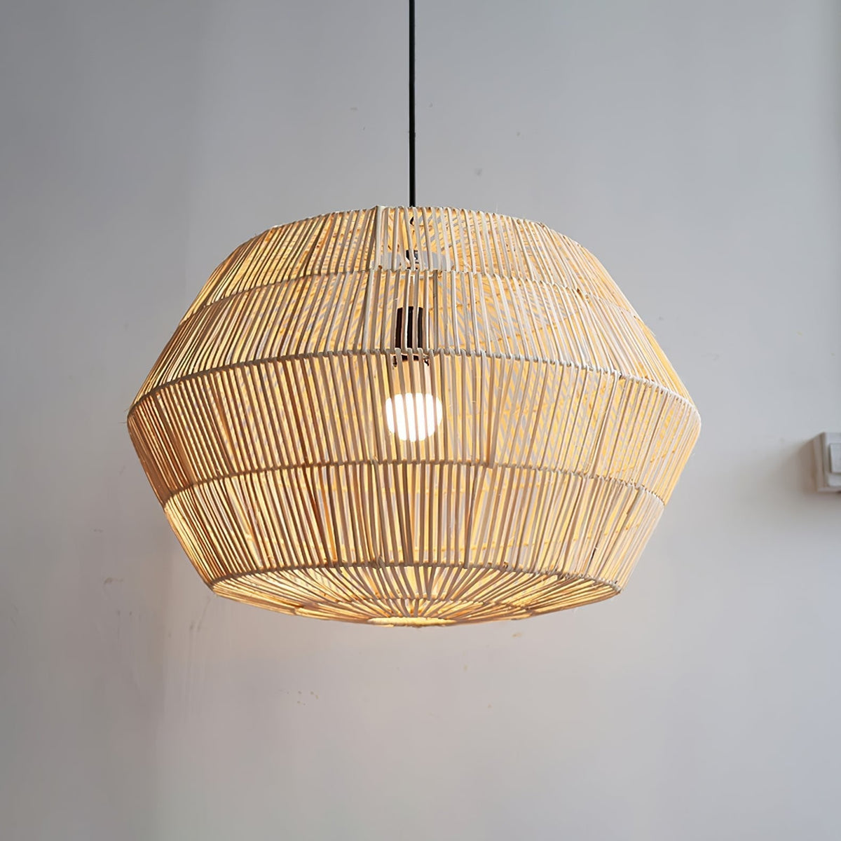 Terelle Rattan Pendant Light-Moonnatur
