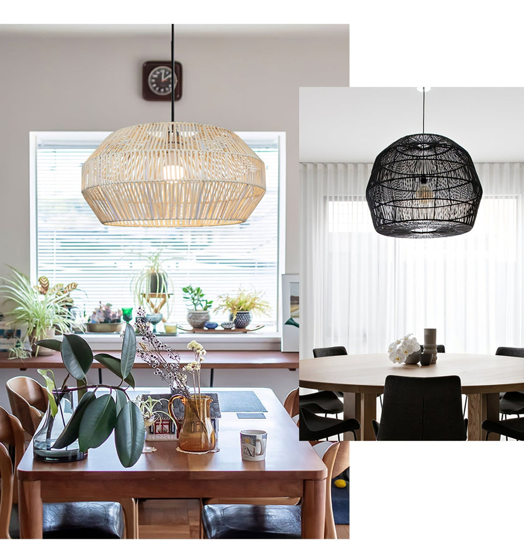 Terelle Rattan Pendant Light-Moonnatur