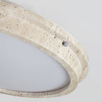 Morrelrose Travertine Ceiling Light-Moonnatur