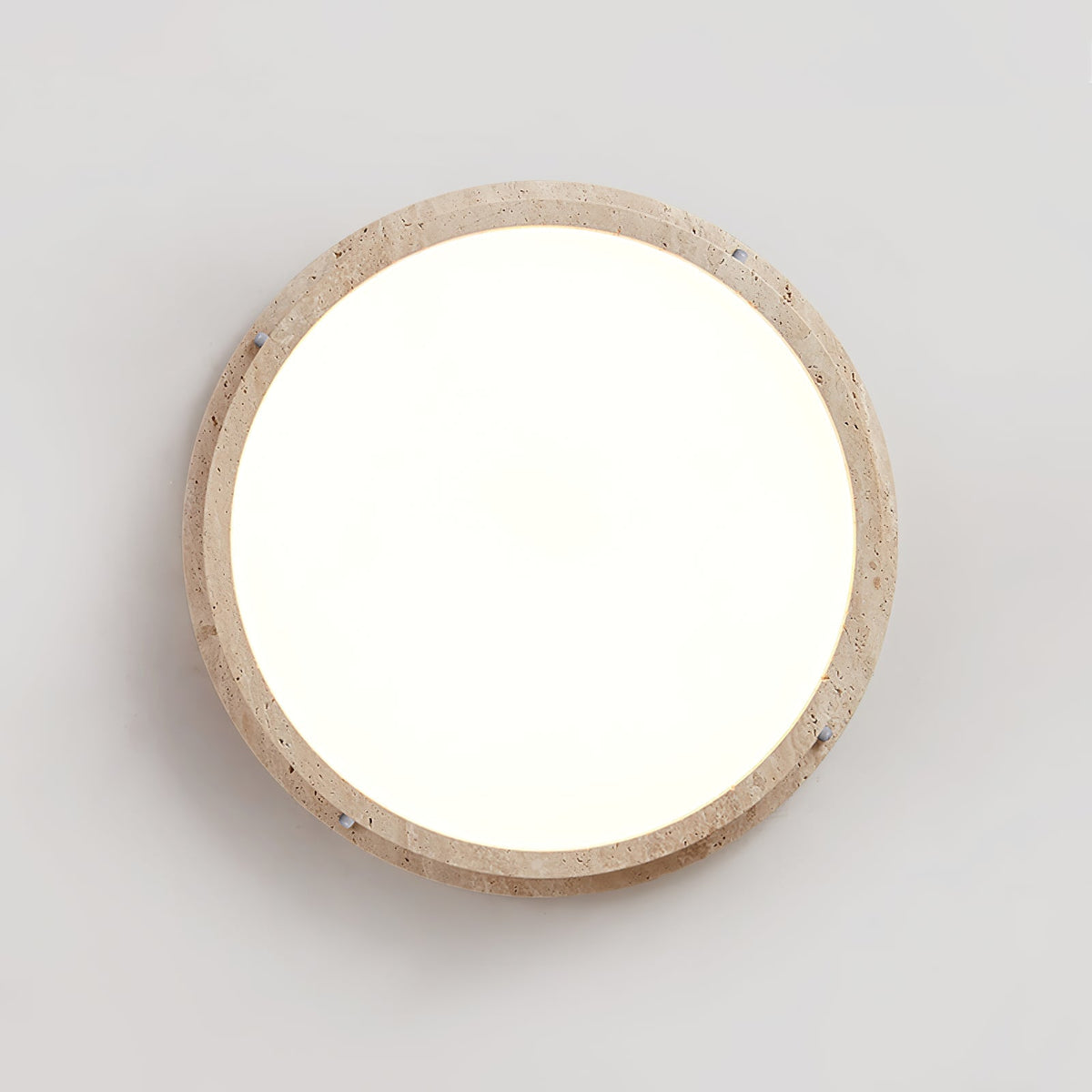 Morrelrose Travertine Ceiling Light-Moonnatur