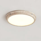 Morrelrose Travertine Ceiling Light-Moonnatur