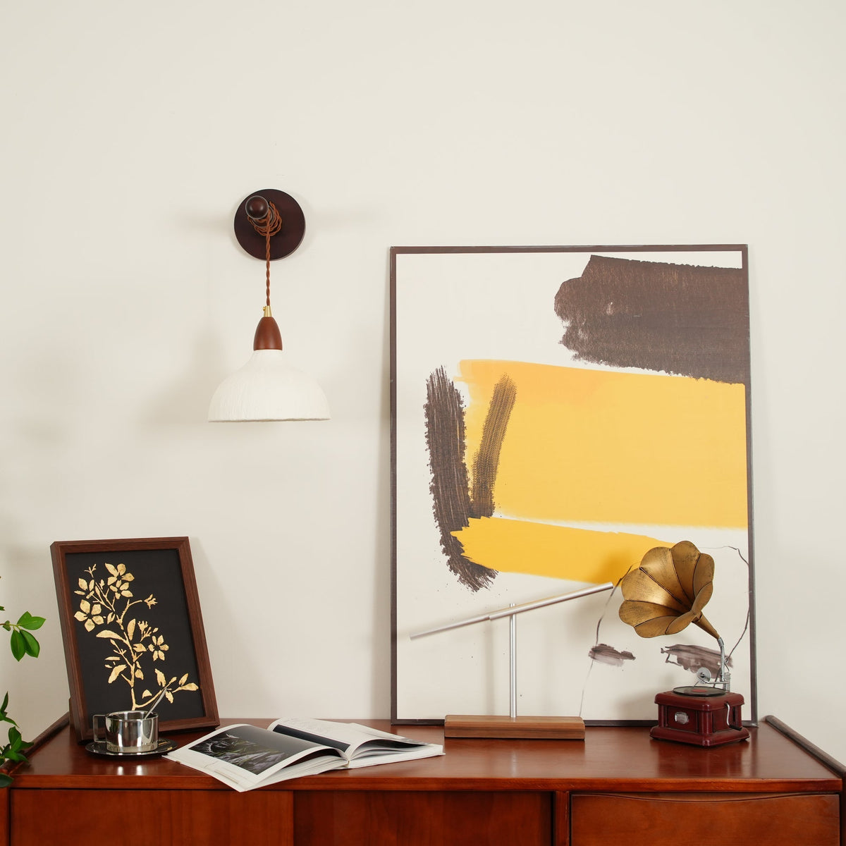 Iverwyn Rice Paper Wall Light-Moonnatur