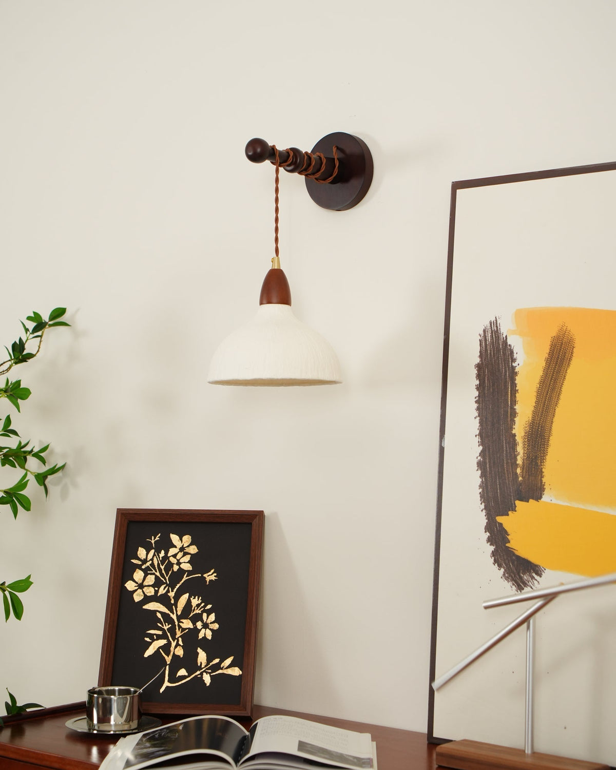 Iverwyn Rice Paper Wall Light-Moonnatur