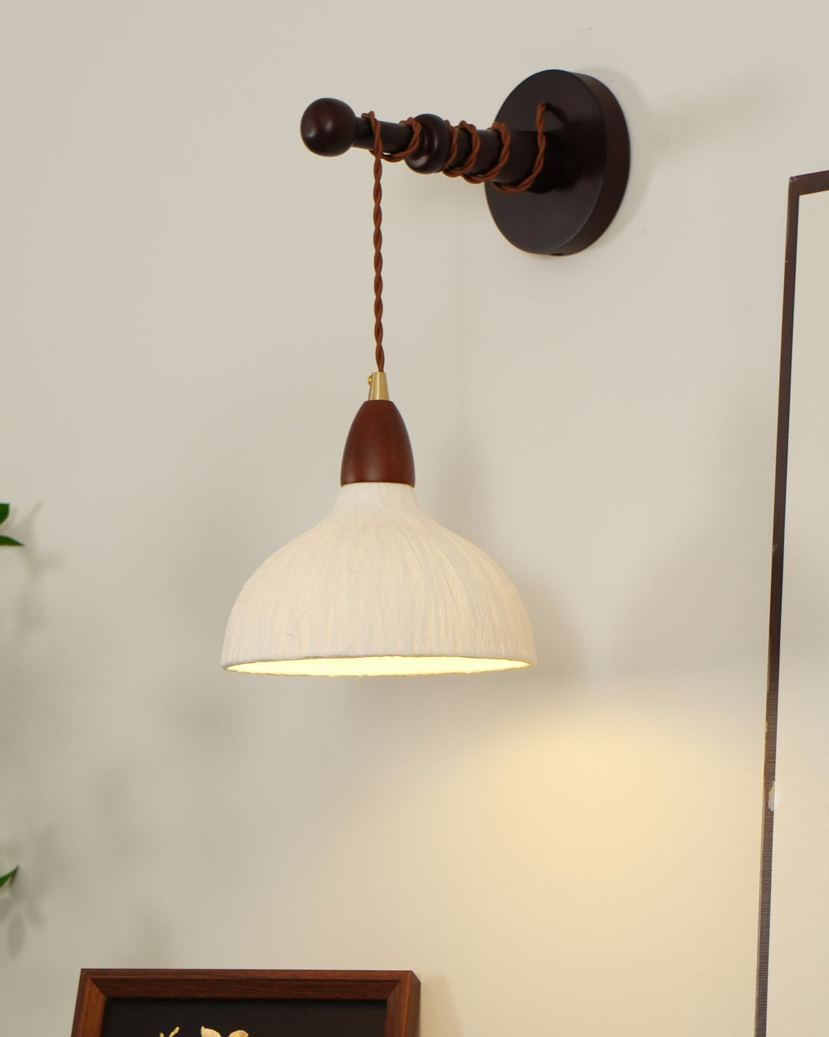 Iverwyn Rice Paper Wall Light-Moonnatur