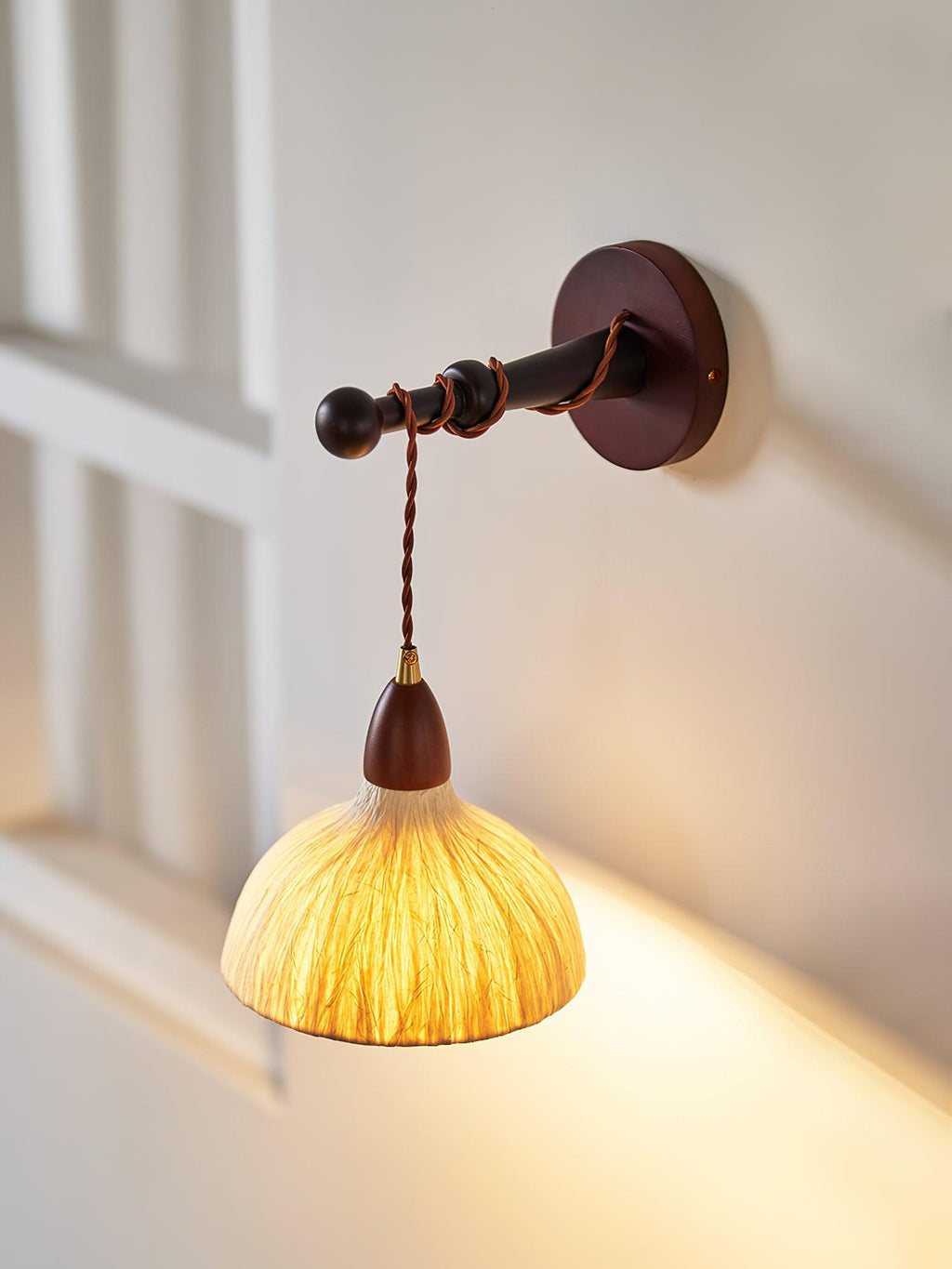 Iverwyn Rice Paper Wall Light-Moonnatur