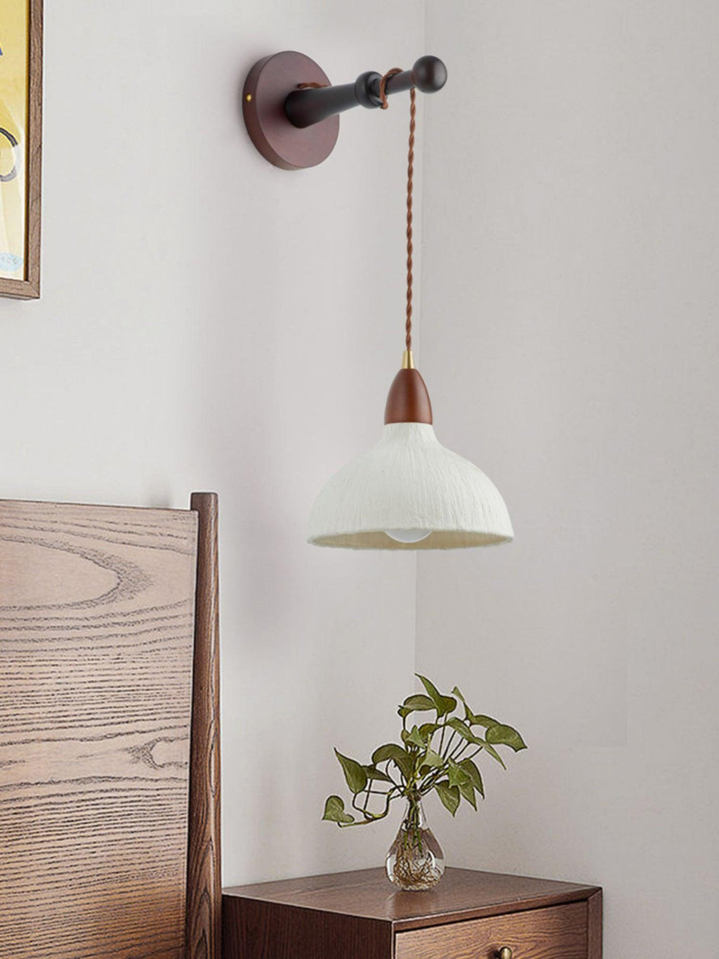 Iverwyn Rice Paper Wall Light-Moonnatur