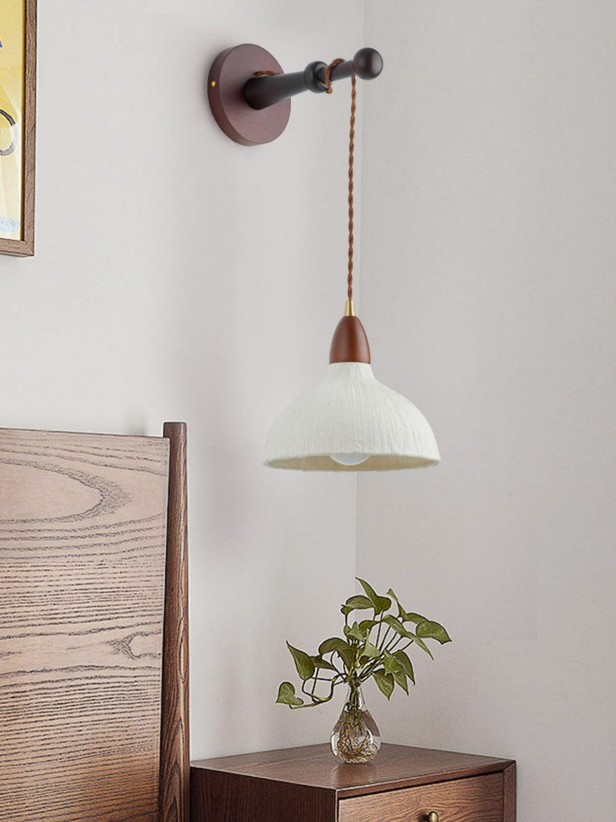 Iverwyn Rice Paper Wall Light-Moonnatur