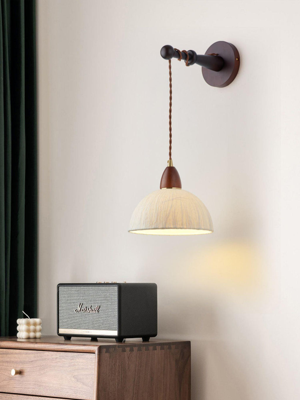 Iverwyn Rice Paper Wall Light-Moonnatur