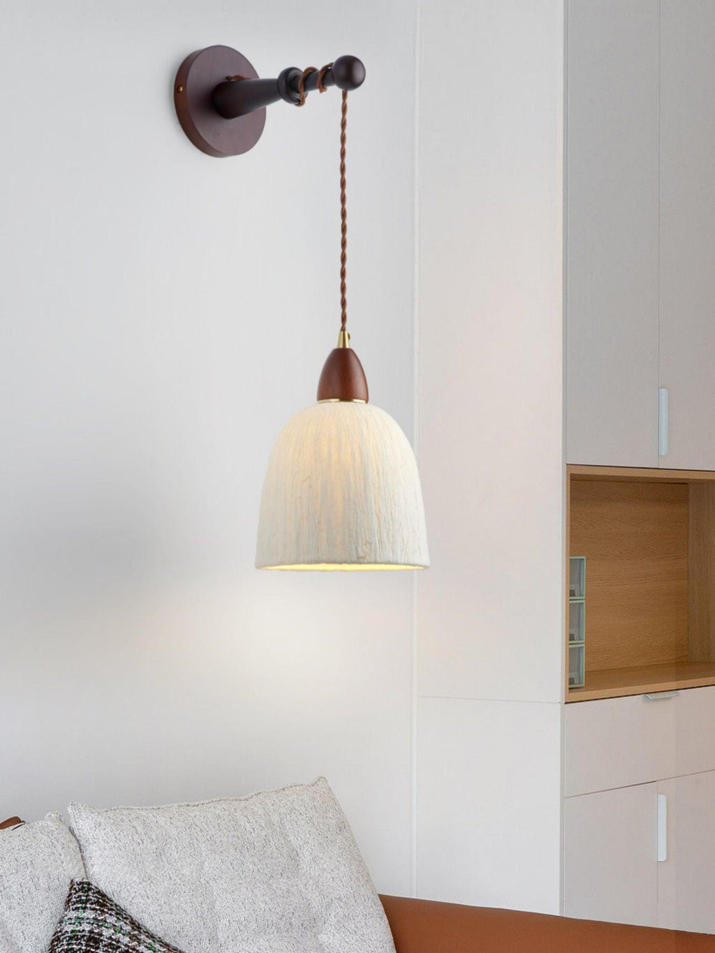 Iverwyn Rice Paper Wall Light-Moonnatur