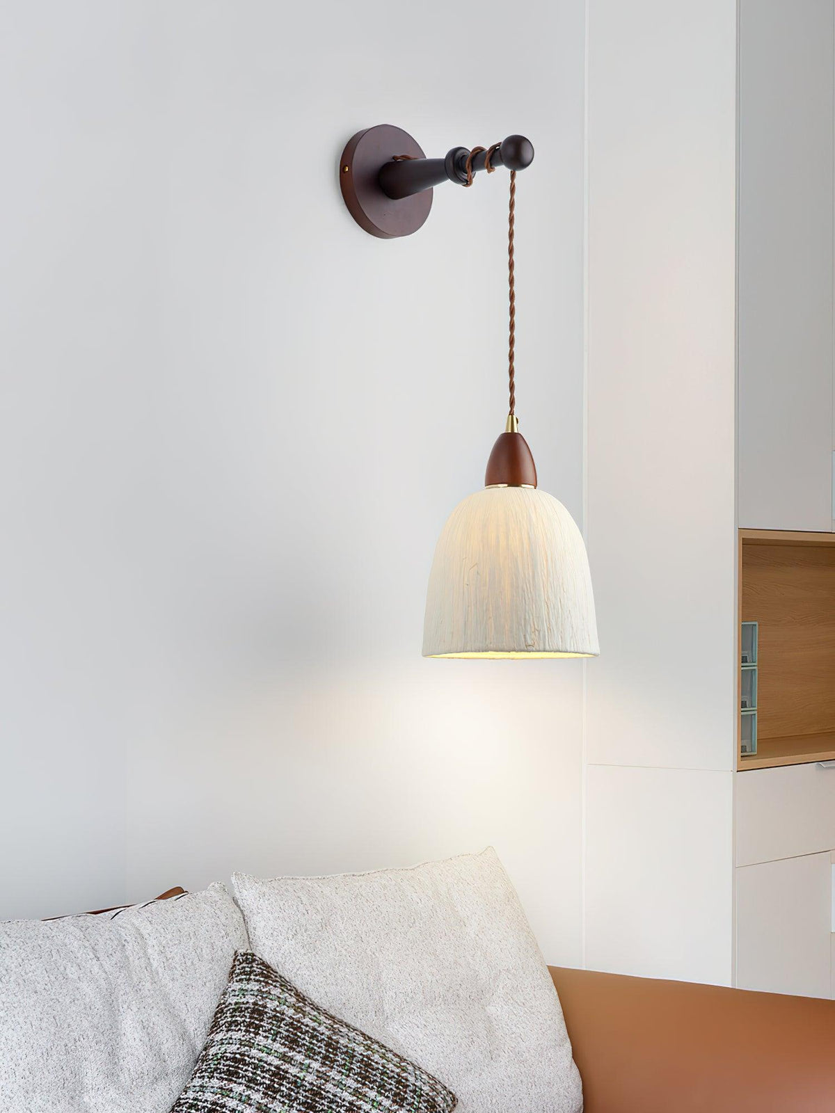 Iverwyn Rice Paper Wall Light-Moonnatur