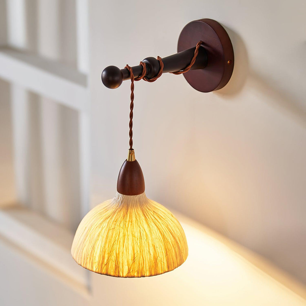 Iverwyn Rice Paper Wall Light-Moonnatur
