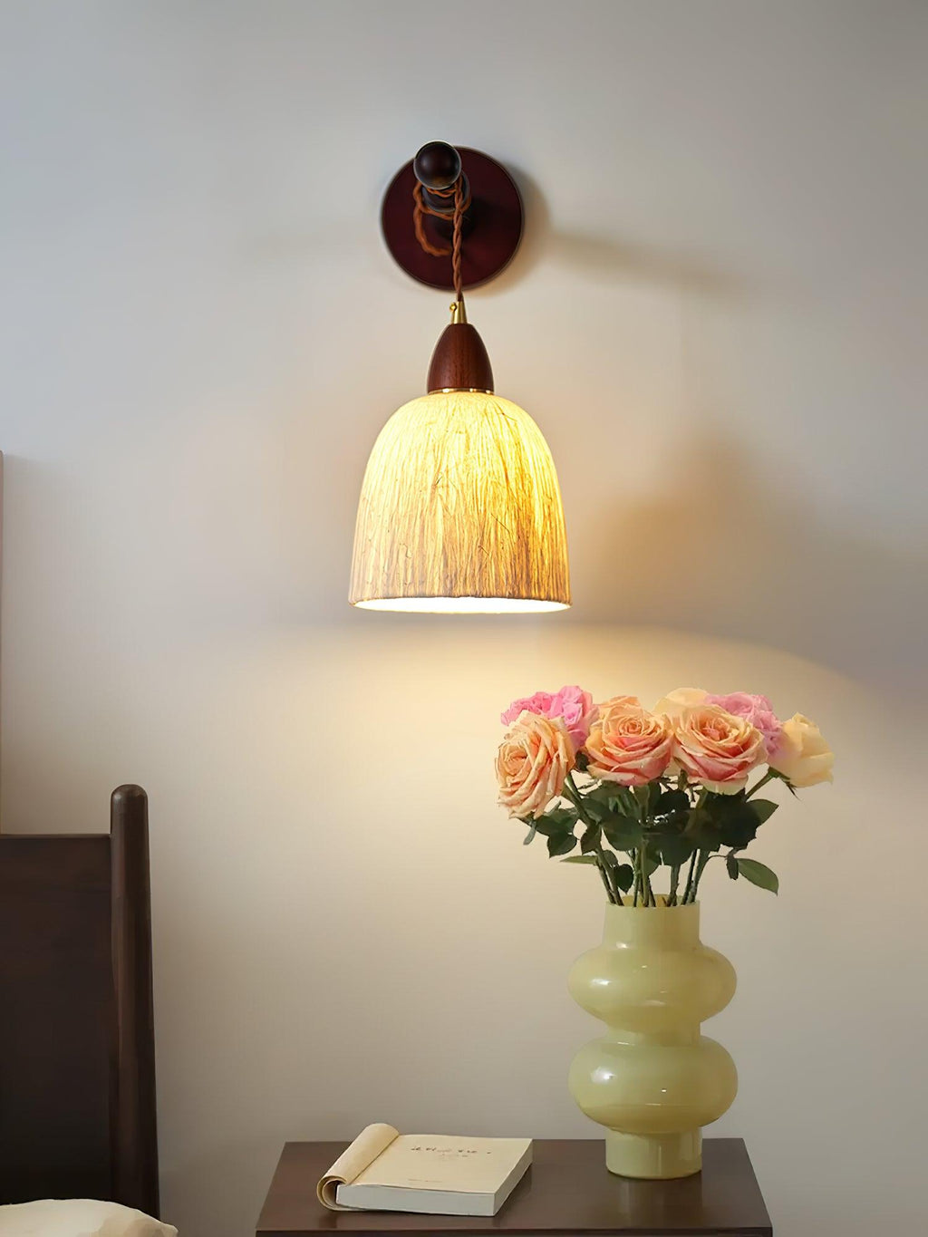 Iverwyn Rice Paper Wall Light-Moonnatur