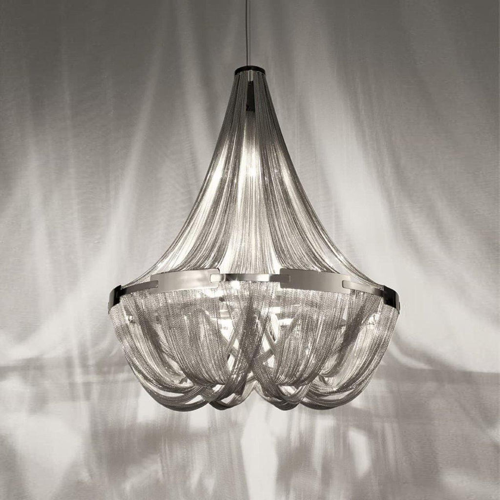 Argentelle Aluminium Chandelier-Moonnatur
