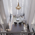 Argentelle Aluminium Chandelier-Moonnatur
