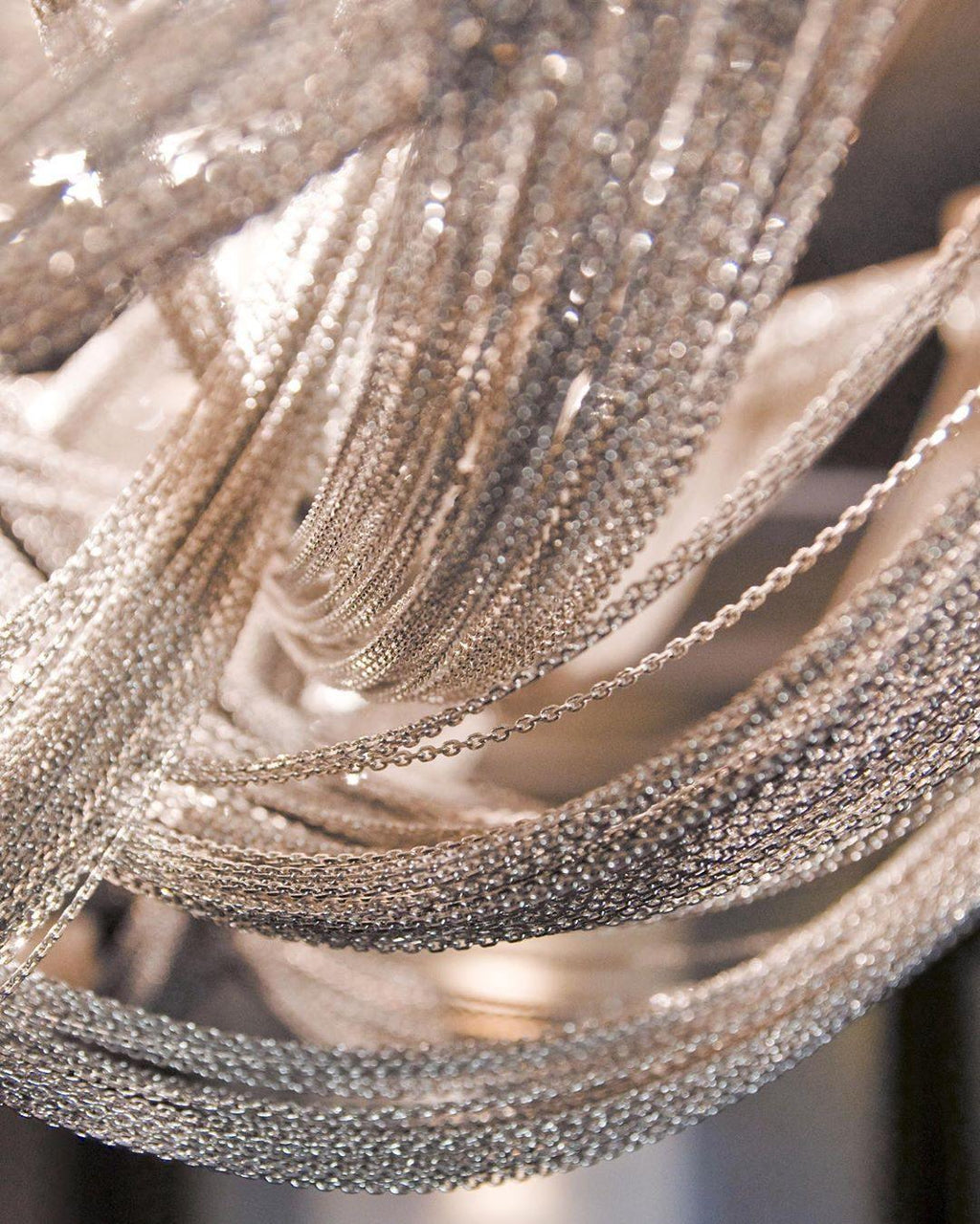 Argentelle Aluminium Chandelier-Moonnatur