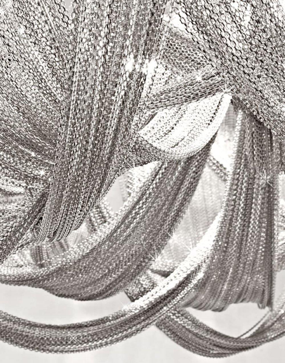 Argentelle Aluminium Chandelier-Moonnatur