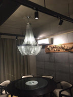 Argentelle Aluminium Chandelier-Moonnatur