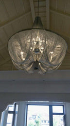 Argentelle Aluminium Chandelier-Moonnatur