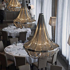 Argentelle Aluminium Chandelier-Moonnatur