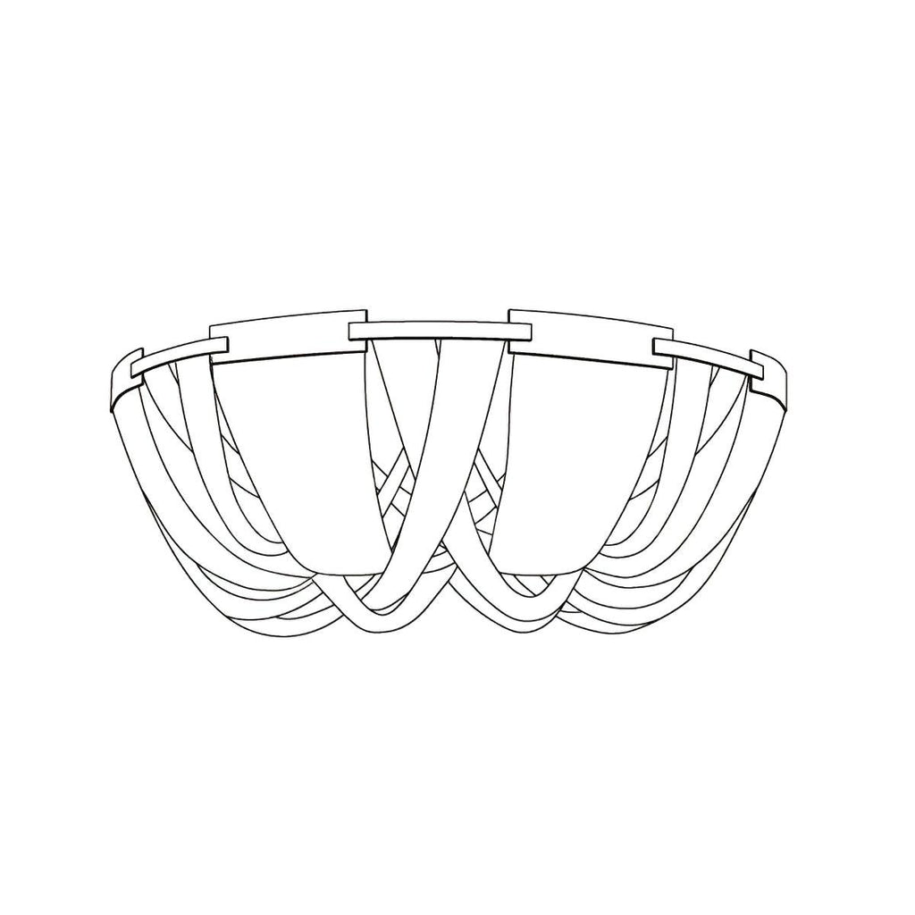 Haverenna Aluminium Ceiling Light-Moonnatur
