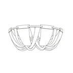 Haverenna Aluminium Ceiling Light-Moonnatur