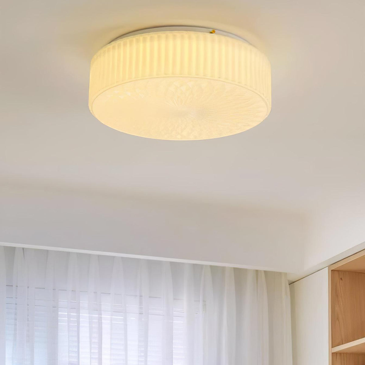 Renira Glass Ceiling Lamp-Moonnatur