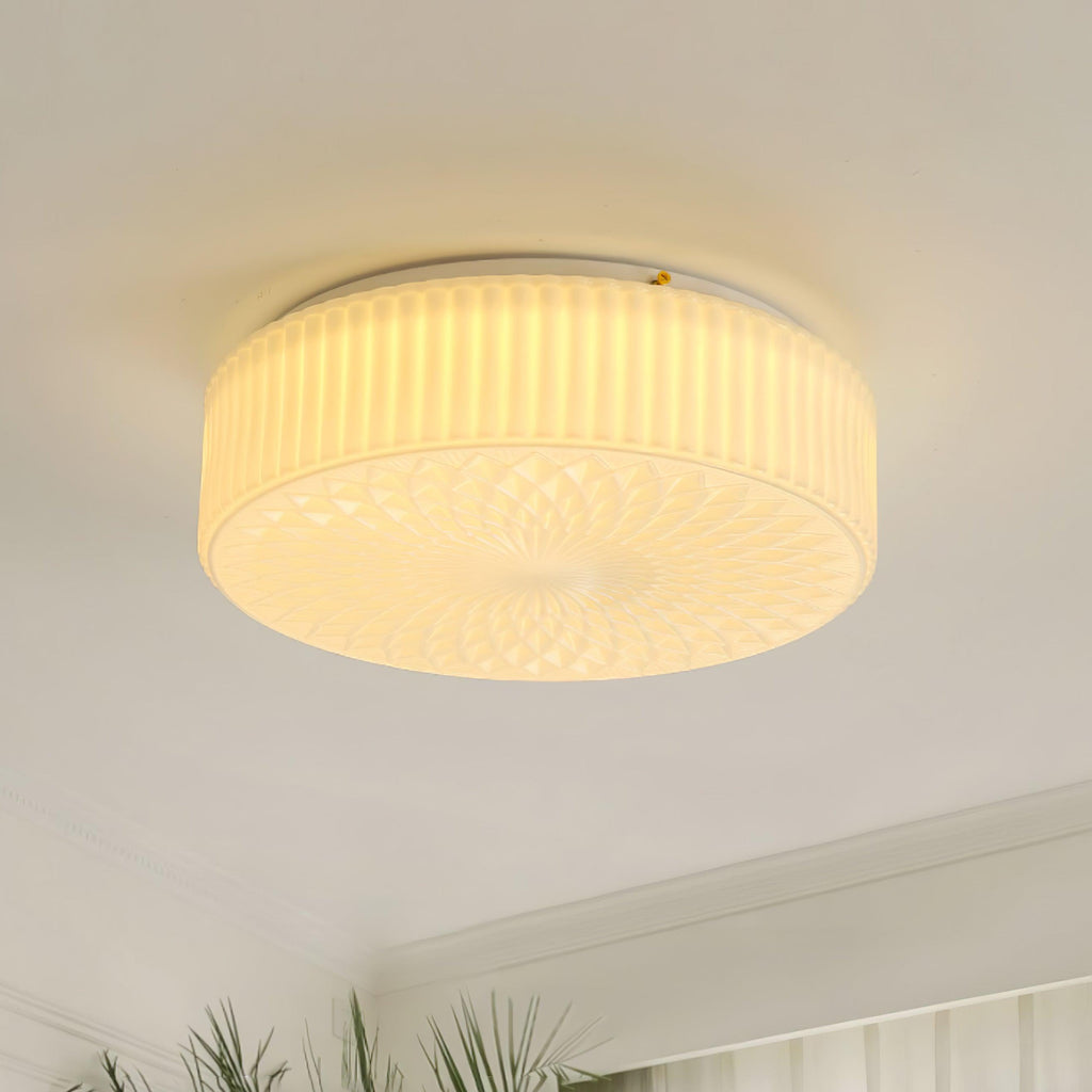 Renira Glass Ceiling Lamp-Moonnatur