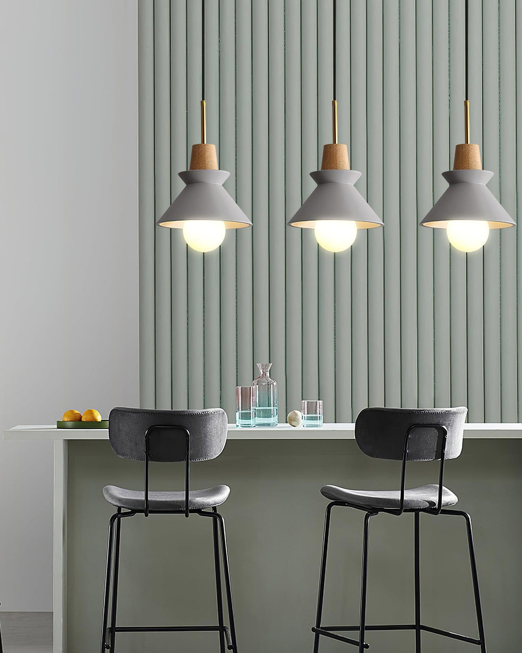 Efrana Metal Pendant Light-Moonnatur