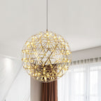 Celyneth Stainless Steel Pendant Light-Moonnatur