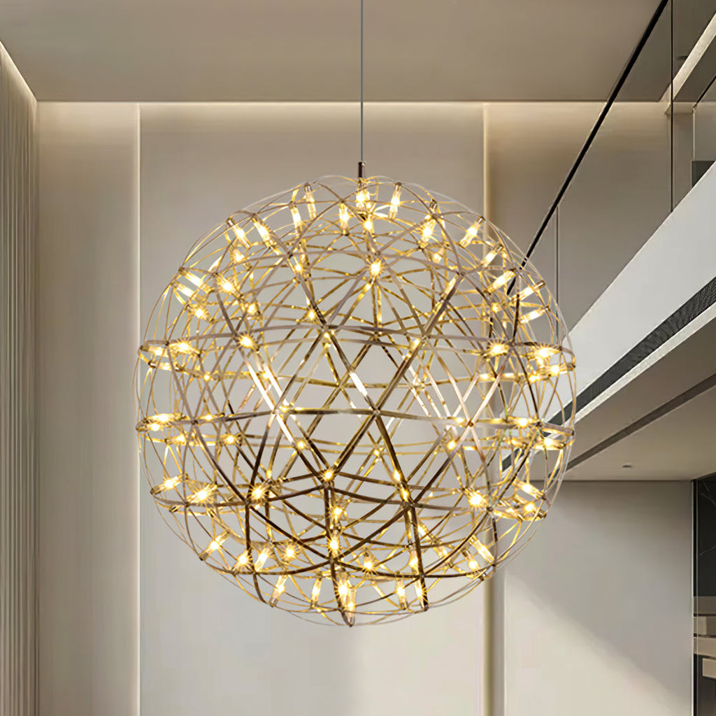 Celyneth Stainless Steel Pendant Light-Moonnatur