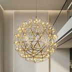 Celyneth Stainless Steel Pendant Light-Moonnatur