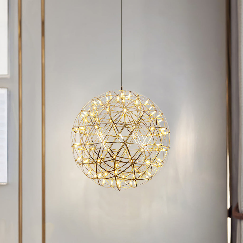 Celyneth Stainless Steel Pendant Light-Moonnatur