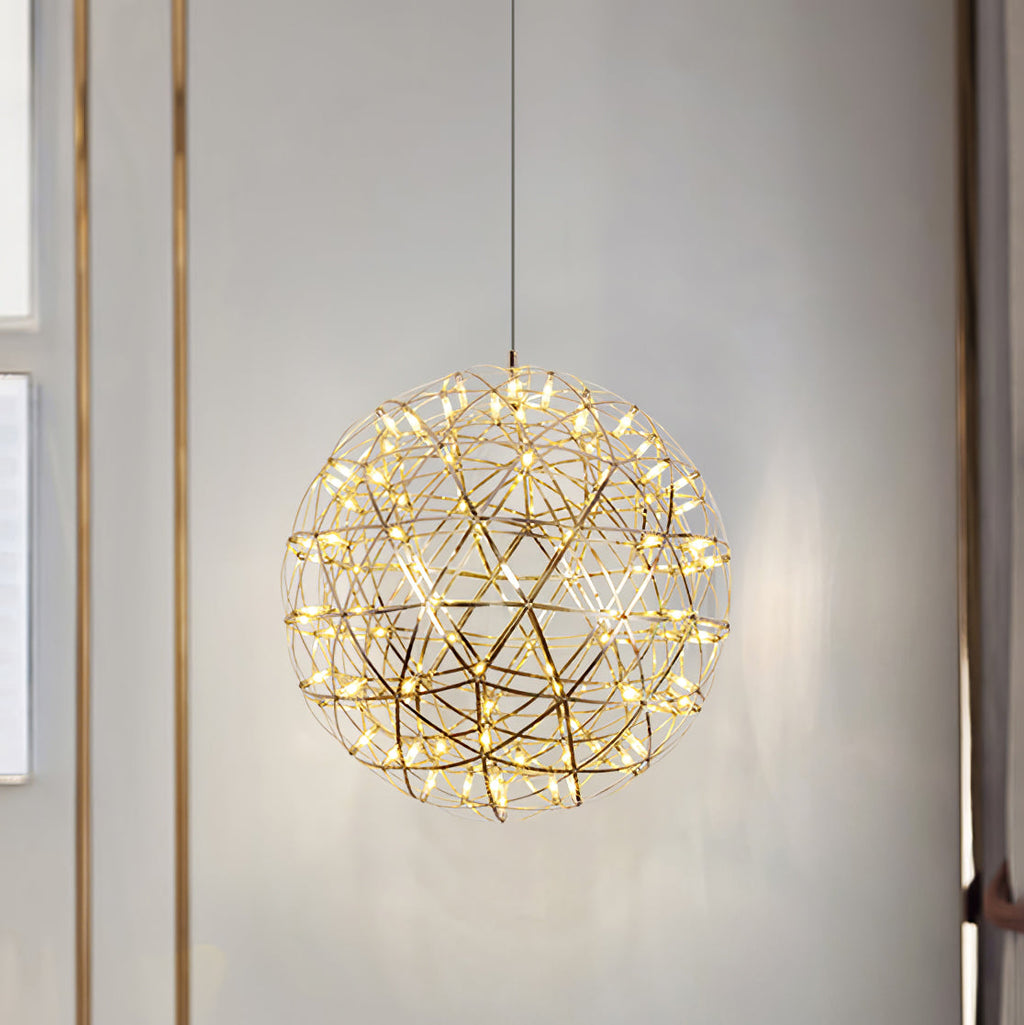 Celyneth Stainless Steel Pendant Light-Moonnatur