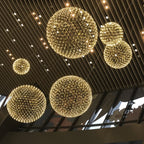 Celyneth Stainless Steel Pendant Light-Moonnatur