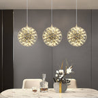 Celyneth Stainless Steel Pendant Light-Moonnatur