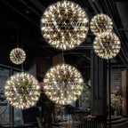 Celyneth Stainless Steel Pendant Light-Moonnatur