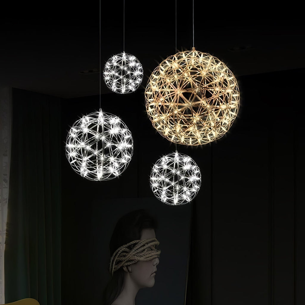 Celyneth Stainless Steel Pendant Light-Moonnatur