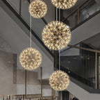 Celyneth Stainless Steel Pendant Light-Moonnatur